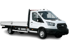 Car Hire Cambuslang - Ford Transit Dropside Van - Van hire Cambuslang